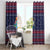 Merry Krampus Christmas Window Curtain Xmas Holiday Patterns - Wonder Print Shop