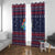 Merry Krampus Christmas Window Curtain Xmas Holiday Patterns - Wonder Print Shop