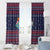 Merry Krampus Christmas Window Curtain Xmas Holiday Patterns - Wonder Print Shop