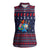 Merry Krampus Christmas Women Sleeveless Polo Shirt Xmas Holiday Patterns - Wonder Print Shop