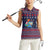 Merry Krampus Christmas Women Sleeveless Polo Shirt Xmas Holiday Patterns - Wonder Print Shop