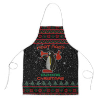 Penguin Tree Christmas Apron Xmas Holiday Patterns - Wonder Print Shop
