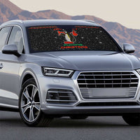 Penguin Tree Christmas Auto Sun Shade Xmas Holiday Patterns - Wonder Print Shop