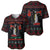 Penguin Tree Christmas Baseball Jersey Xmas Holiday Patterns - Wonder Print Shop