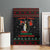 Penguin Tree Christmas Canvas Wall Art Xmas Holiday Patterns - Wonder Print Shop