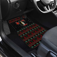 Penguin Tree Christmas Car Mats Xmas Holiday Patterns - Wonder Print Shop