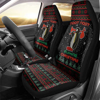 Penguin Tree Christmas Car Seat Cover Xmas Holiday Patterns - Wonder Print Shop