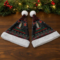 Penguin Tree Christmas Santa Hat Xmas Holiday Patterns - Wonder Print Shop