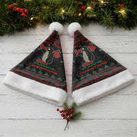 Penguin Tree Christmas Santa Hat Xmas Holiday Patterns - Wonder Print Shop