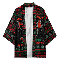 Penguin Tree Christmas Kimono Xmas Holiday Patterns - Wonder Print Shop