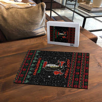 Penguin Tree Christmas Puzzle Xmas Holiday Patterns - Wonder Print Shop