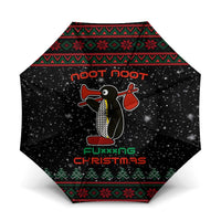 Penguin Tree Christmas Umbrella Xmas Holiday Patterns - Wonder Print Shop