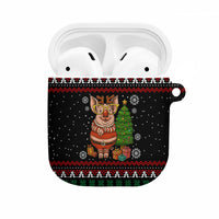 Pig Gorgeous Reindeer Christmas AirPods Case Xmas Holiday Patterns - Wonder Print Shop