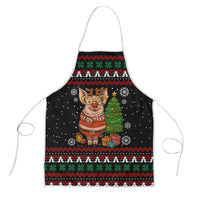 Pig Gorgeous Reindeer Christmas Apron Xmas Holiday Patterns - Wonder Print Shop