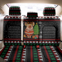 Pig Gorgeous Reindeer Christmas Back Car Seat Cover Xmas Holiday Patterns - Wonder Print Shop
