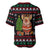Pig Gorgeous Reindeer Christmas Baseball Jersey Xmas Holiday Patterns - Wonder Print Shop