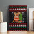 Pig Gorgeous Reindeer Christmas Canvas Wall Art Xmas Holiday Patterns - Wonder Print Shop