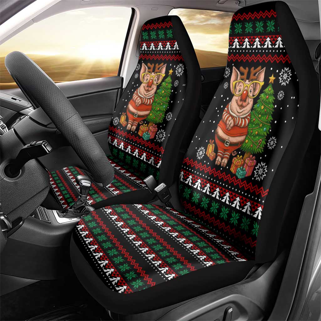 Pig Gorgeous Reindeer Christmas Car Seat Cover Xmas Holiday Patterns - Wonder Print Shop