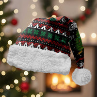 Pig Gorgeous Reindeer Christmas Santa Hat Xmas Holiday Patterns - Wonder Print Shop
