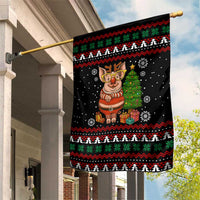 Pig Gorgeous Reindeer Christmas Garden Flag Xmas Holiday Patterns - Wonder Print Shop