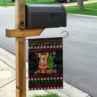 Pig Gorgeous Reindeer Christmas Garden Flag Xmas Holiday Patterns - Wonder Print Shop