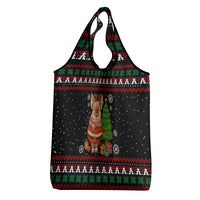 Pig Gorgeous Reindeer Christmas Grocery Bag Xmas Holiday Patterns - Wonder Print Shop
