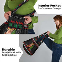 Pig Gorgeous Reindeer Christmas Grocery Bag Xmas Holiday Patterns - Wonder Print Shop