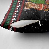 Pig Gorgeous Reindeer Christmas Pillow Cover Xmas Holiday Patterns - Wonder Print Shop
