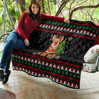 Pig Gorgeous Reindeer Christmas Quilt Xmas Holiday Patterns - Wonder Print Shop