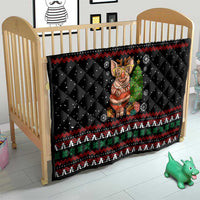 Pig Gorgeous Reindeer Christmas Quilt Xmas Holiday Patterns - Wonder Print Shop