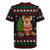 Pig Gorgeous Reindeer Christmas Rugby Jersey Xmas Holiday Patterns - Wonder Print Shop