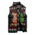 Pig Gorgeous Reindeer Christmas Sleeveless Puffer Jacket Xmas Holiday Patterns - Wonder Print Shop
