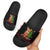 Pig Gorgeous Reindeer Christmas Slide Sandals Xmas Holiday Patterns - Wonder Print Shop