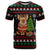 Pig Gorgeous Reindeer Christmas T Shirt Xmas Holiday Patterns - Wonder Print Shop