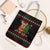 Pig Gorgeous Reindeer Christmas Tote Bag Xmas Holiday Patterns - Wonder Print Shop