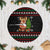 Pig Gorgeous Reindeer Christmas Tree Skirt Xmas Holiday Patterns - Wonder Print Shop