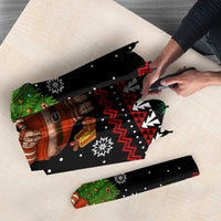Pig Gorgeous Reindeer Christmas Umbrella Xmas Holiday Patterns - Wonder Print Shop