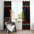 Pig Gorgeous Reindeer Christmas Window Curtain Xmas Holiday Patterns - Wonder Print Shop