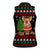Pig Gorgeous Reindeer Christmas Women Sleeveless Polo Shirt Xmas Holiday Patterns - Wonder Print Shop