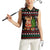 Pig Gorgeous Reindeer Christmas Women Sleeveless Polo Shirt Xmas Holiday Patterns - Wonder Print Shop