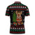 Pig Gorgeous Reindeer Christmas Zipper Polo Shirt Xmas Holiday Patterns - Wonder Print Shop