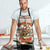 Riding Bulls Punchin Fools Christmas Apron Xmas Holiday Patterns - Wonder Print Shop