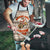 Riding Bulls Punchin Fools Christmas Apron Xmas Holiday Patterns - Wonder Print Shop