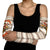 Riding Bulls Punchin Fools Christmas Arm Sleeves Xmas Holiday Patterns - Wonder Print Shop