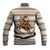 Riding Bulls Punchin Fools Christmas Baseball Jacket Xmas Holiday Patterns - Wonder Print Shop