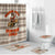 Riding Bulls Punchin Fools Christmas Bathroom Set Xmas Holiday Patterns - Wonder Print Shop