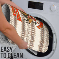 Riding Bulls Punchin Fools Christmas Bathroom Set Xmas Holiday Patterns - Wonder Print Shop