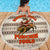 Riding Bulls Punchin Fools Christmas Beach Blanket Xmas Holiday Patterns - Wonder Print Shop