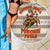 Riding Bulls Punchin Fools Christmas Beach Blanket Xmas Holiday Patterns - Wonder Print Shop