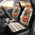 Riding Bulls Punchin Fools Christmas Car Seat Cover Xmas Holiday Patterns - Wonder Print Shop